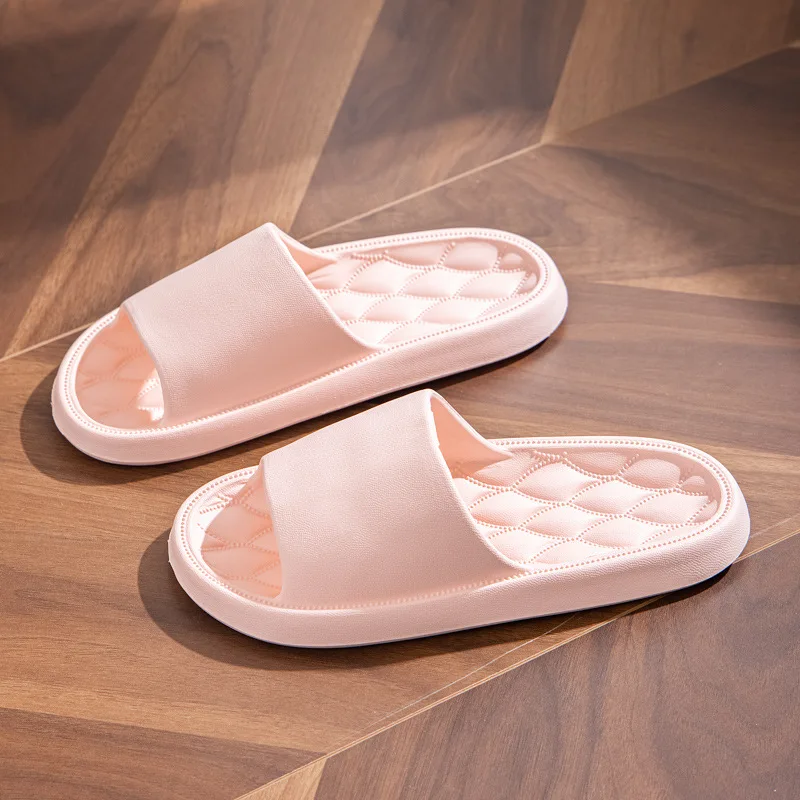 2023 Men Platform Slippers Shoes Unisex Summer Beach Soft Sole Slide Sandals Leisure Women Indoor Bathroom Anti-slip Slides