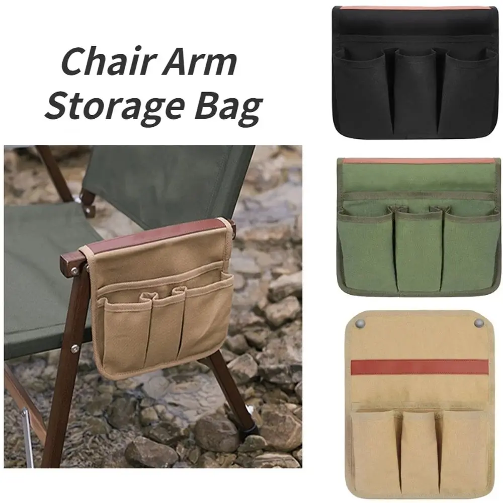 

Bag Outdoor Camping Container Bag Storage Bag Camping Chair Side Bag Chair Arm Storage Bag Outdoor Chair Side Pocket