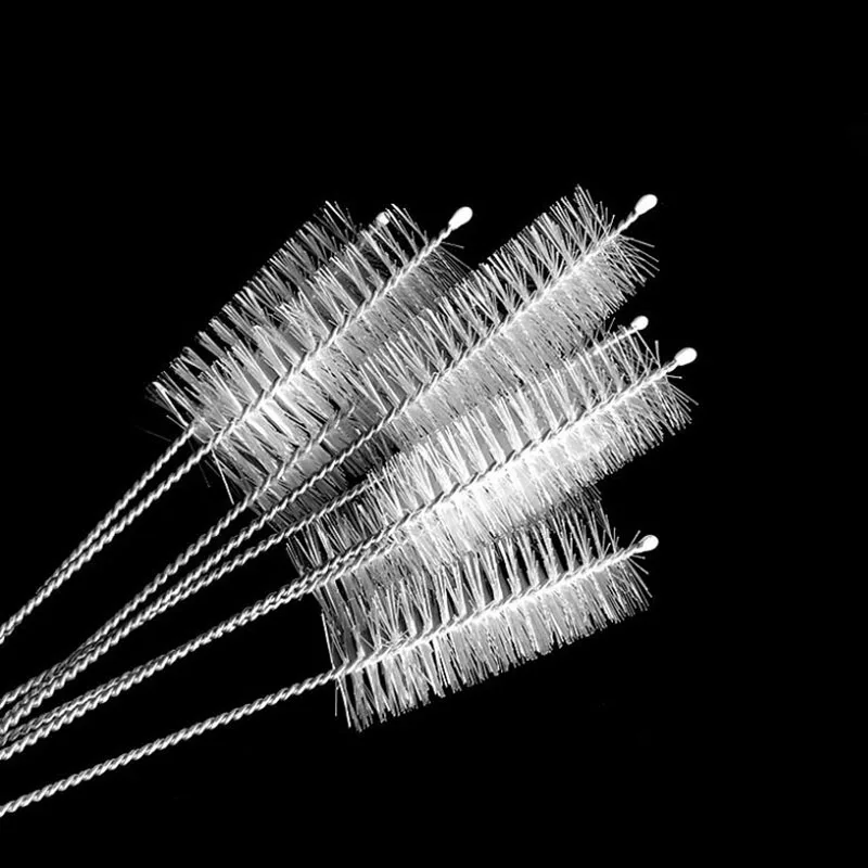 

23cm Aquarium Tube Pipe Filter Cleaning Brush Stainless Steel Water Filter Hose Flexible Aquarium CleanerAccessories Nylon Brush