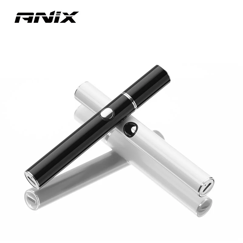 

Paste Heater Concentrate Wax Vape Pen 650mah Rechargeable Battery Vaporizer Starter Kit Ceramic Chamber WhiteCoilless Vapor Ecig