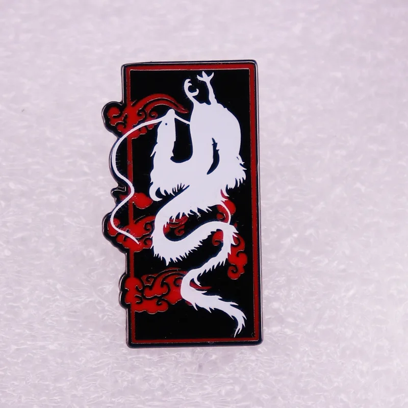 

The Type God of Ancient Japanese Mythology Television Brooches Badge for Bag Lapel Pin Buckle Jewelry Gift For Friends