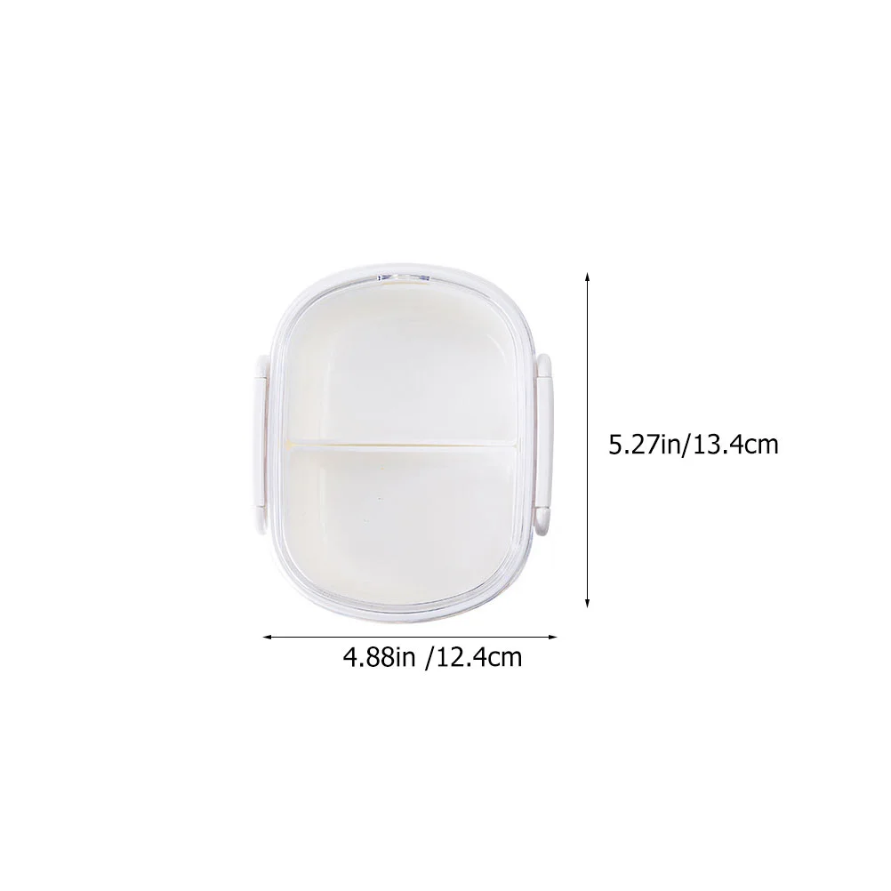 Compartment Fruit Box Portable Food Plastic Bento Sealing Container |