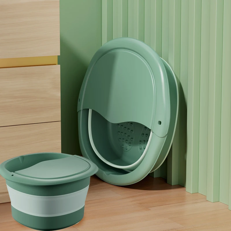 

Household Foldable Foot Bath Barrel Massage Barrel Health Foot Bath Over Calf Fumigation Basin