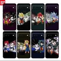 anime dragon ball goku cool shockproof cover for google pixel 6 6a 5 4 5a 4a xl pro 5g fundas soft black phone case cover capa