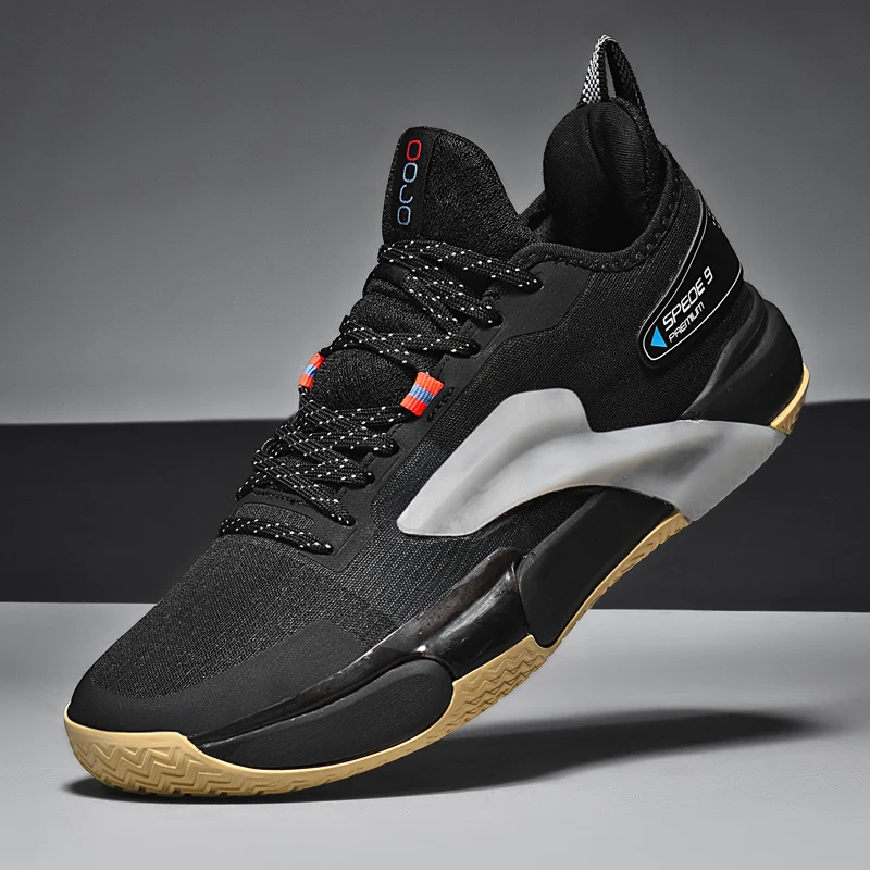 Brand New Mens Lightweight Basketball Shoes Breathable Training Athletic Sneakers Confortable Sport Tennis Shoes Couple Sneakers