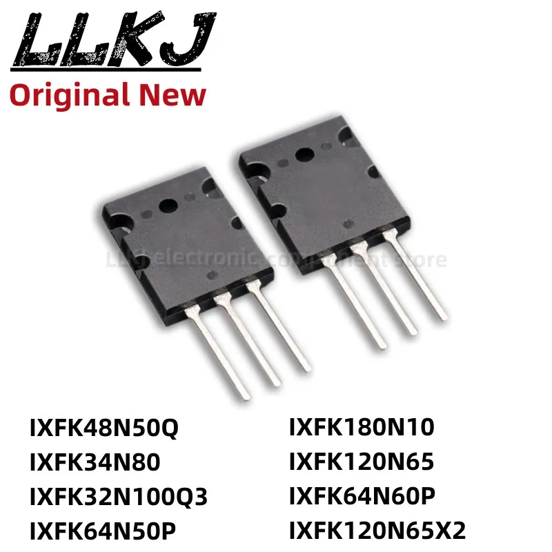 1 шт. IXFK48N50Q IXFK34N80 IXFK32N100Q3 IXFK64N50P IXFK180N10 IXFK120N65 IXFK64N60P IXFK120N65X2 TO264 MOS FET TO-264