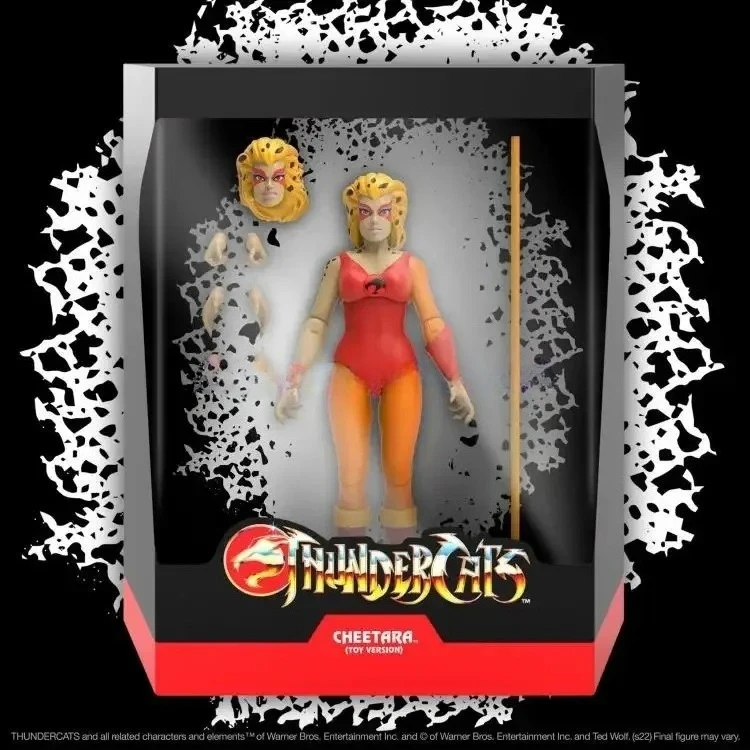 Фото В наличии Super7 Thunderbolt Cat Wave 6 Tcw6 Lion Cat Demon King Leopard Female Monkian в ретро-стиле, подарок на день рождения, аниме-серия №4