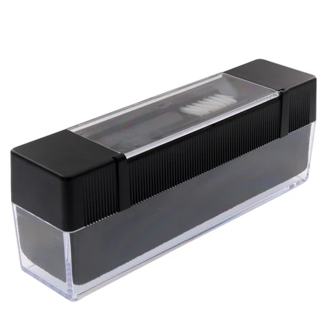 Антистатическая щетка для очистки виниловых пластинок, средство для удаления пыли для виниловых проигрывателей, щетка для удаления пыли, набор для чистки проигрывателей