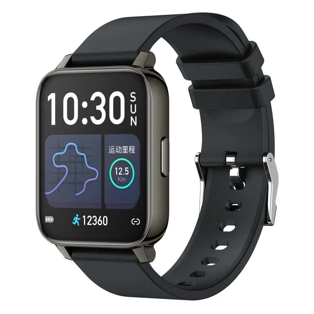 

P36 Smart Watch 1.69 square screen heart rate blood oxygen monitoring Bluetooth music messages weather exercise step meter