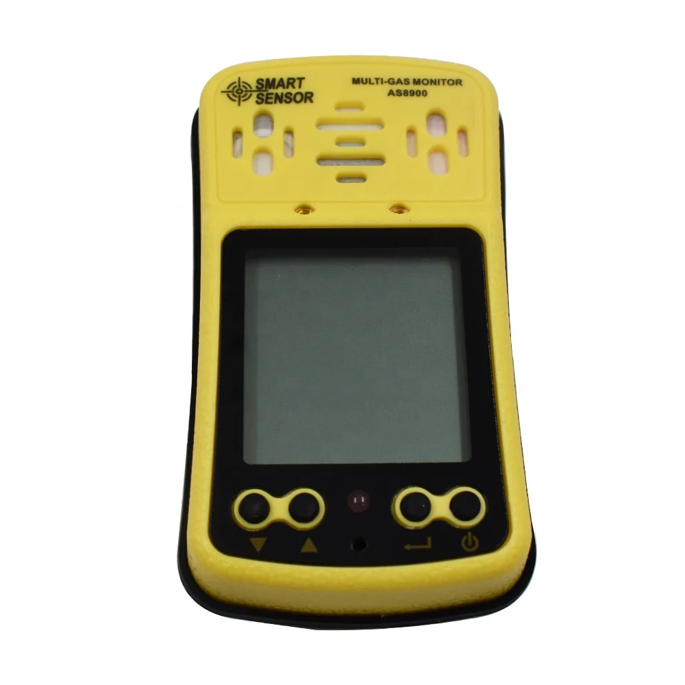 AS8900 Smart Sensor 4 in 1 Combustible Gas Detector Analyzer Handheld Multi-Gas Monitor Gas Detector O2CO H2S Analyzer enlarge