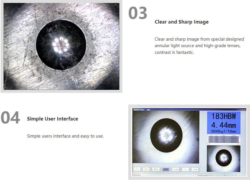 Xtester-Ms-1a Digital Brinell система измерения твердости Indentation высокого качества 008