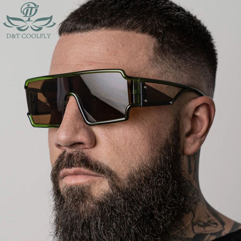 Новинка 2024 Модные прямоугольные солнцезащитные очки для мужчин и женщин