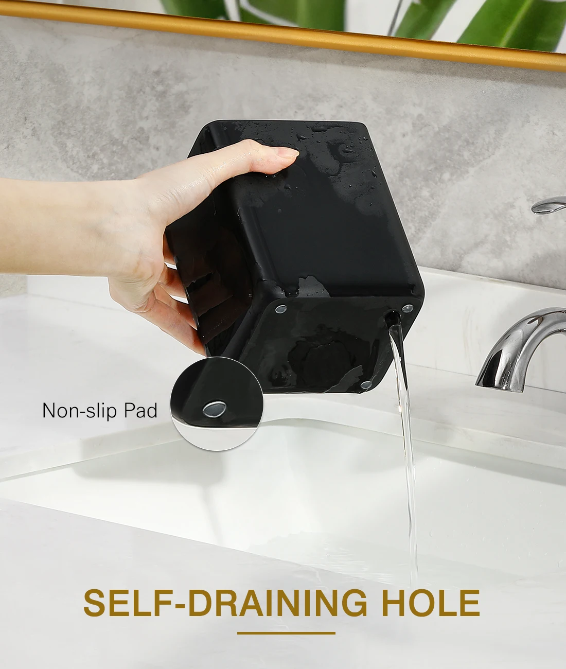 Подставки для зубных щеток Luxspire 3-слотовая зубная паста держатель ванной комнаты