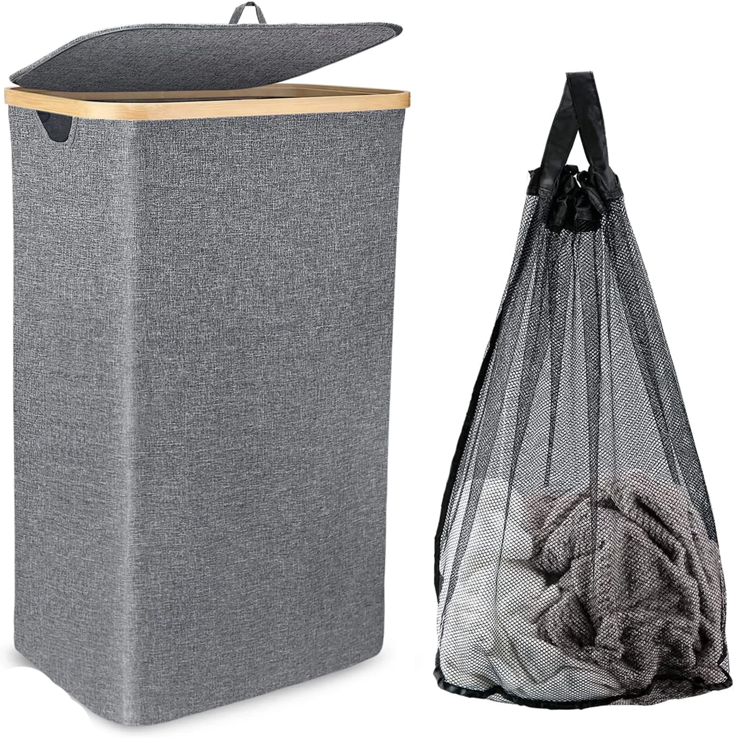 

Basket Lid Bag Hamper Laundry Waterproof Basket Collapsible And Laundry Lid Removable Large With Laundry Laundry With