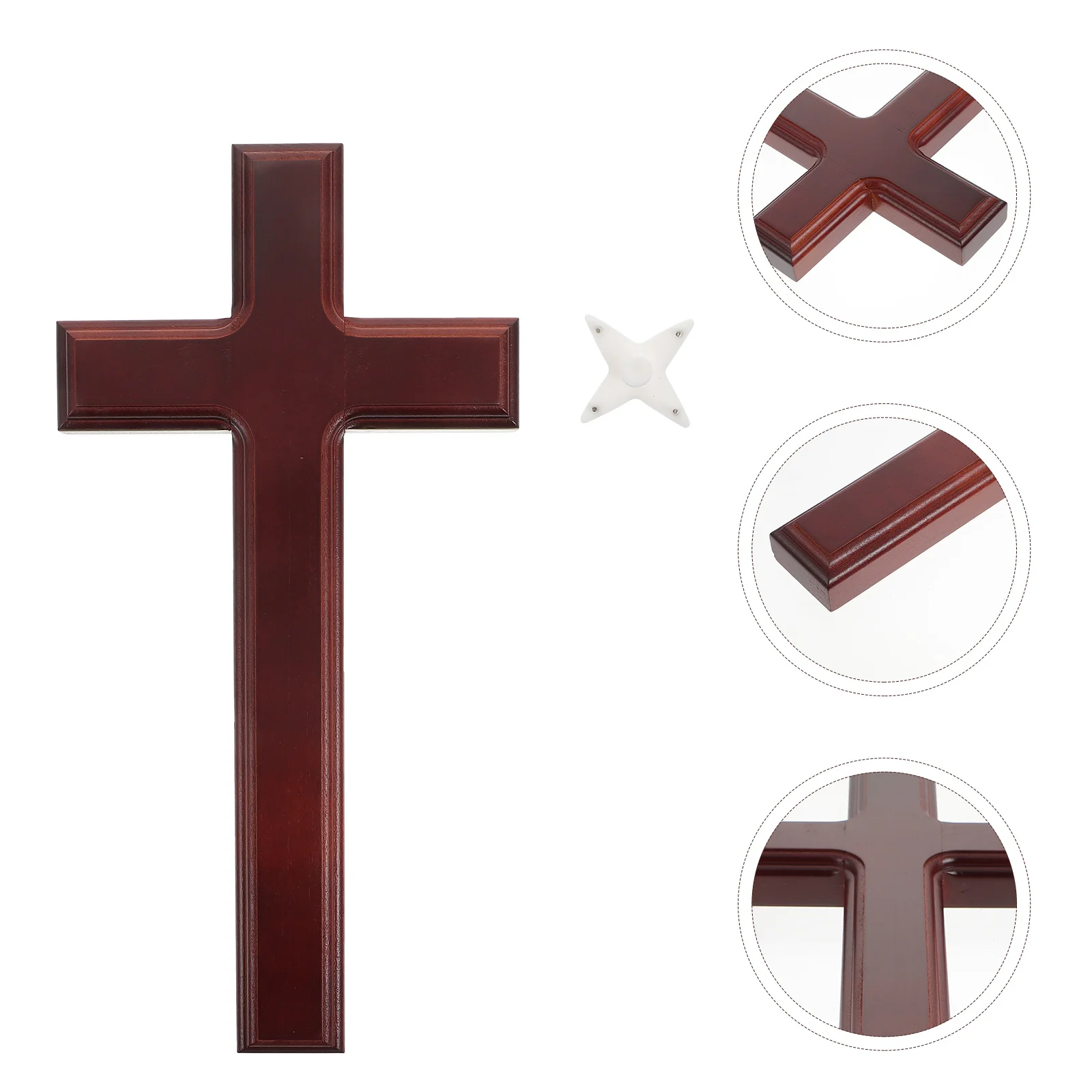 

Cross Decorative Wooden Pendant Crafts Decorations Home Wall Jesus Desk Front Door