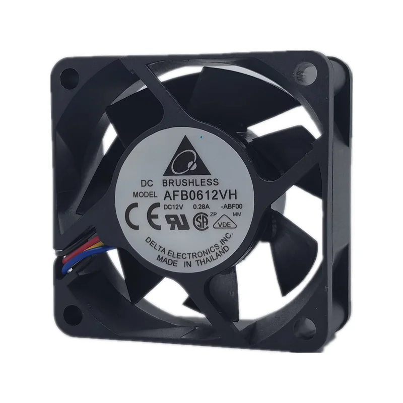 Новый охлаждающий вентилятор для Delta AFB0612VH 12 В 6025 А, Компьютерный Вентилятор с большим объемом воздуха, дюйма, 6 см