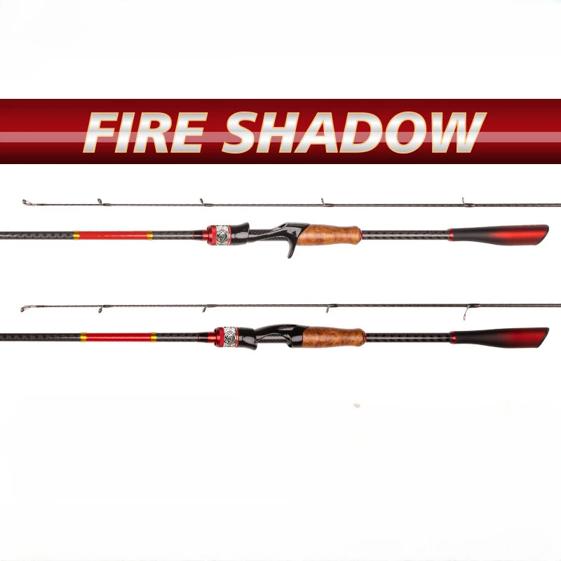 Удочка Fire Shadow Lure полный комплект углеродной удочки кастинговое спиннинг