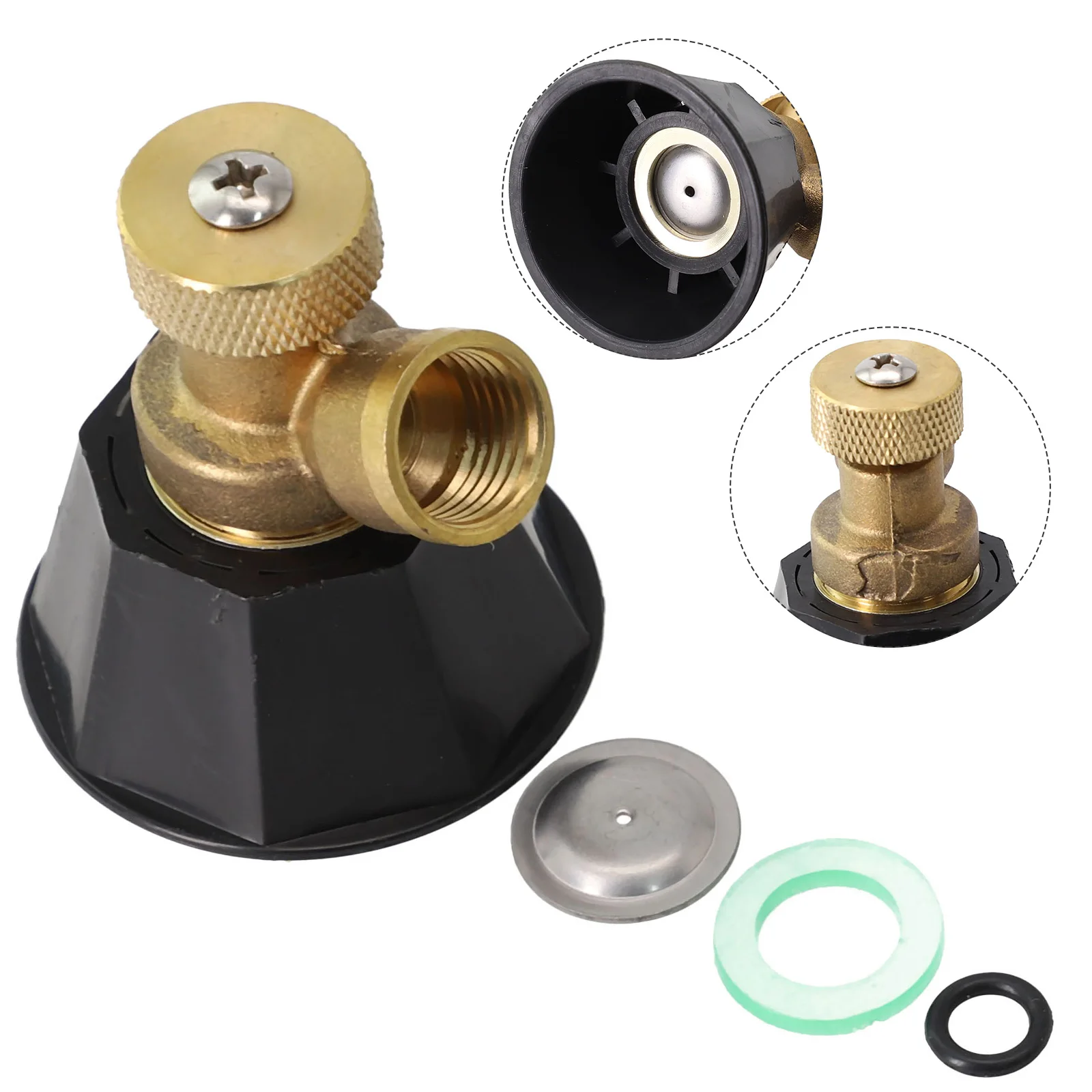 

Anti-Corrosion Cyclone Nozzle Adjustable Spray Nozzle Agricultural Atomization 5.5*4.6cm High-strength Material
