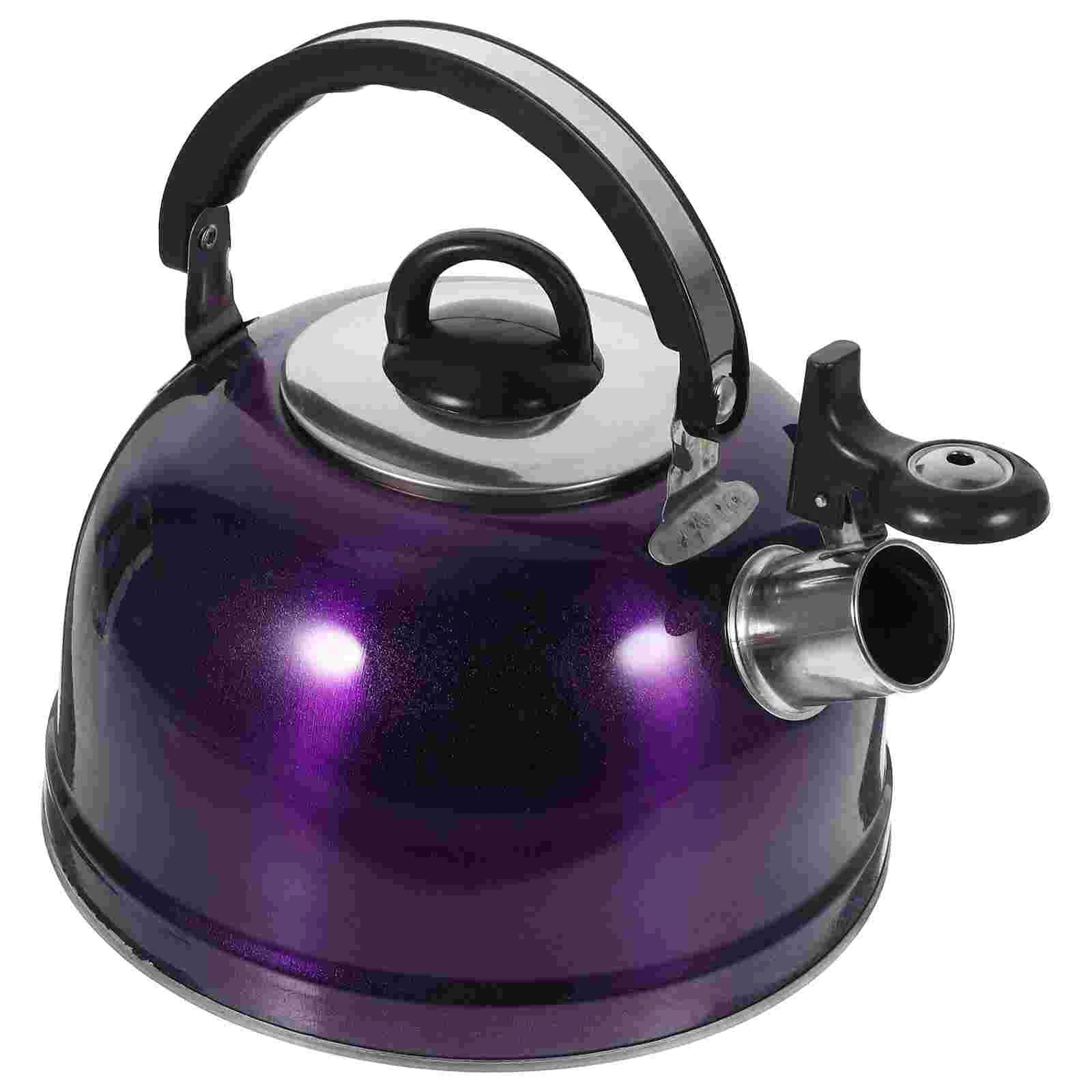 

Hot Water Whistling Kettle Boiled Water Pot Boiling Kettle Handle Pot Kettle for Home Restaurant