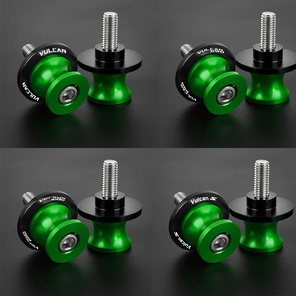 

For KAWASAKI VULCANS VULCAN 650 VULCAN VERSY1000 VERSY650 Motorcycle Accessories M8/M10 Swingarm Spool Slider Stand Screws