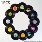 1 шт., Антискользящая Подставка под кружку с виниловыми пластинами