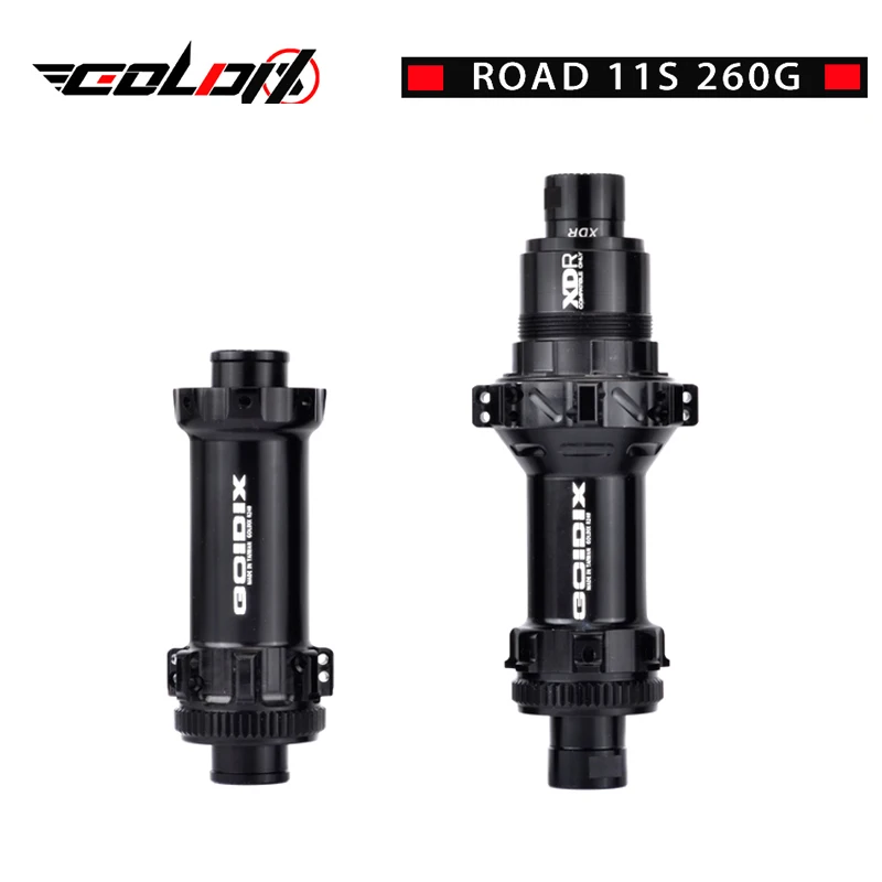 

GOLDIX 21Holes Sealed Bearing Ultra Light 260g Four-Claw 120 Ring Road Bike Hub Compatible for SHIMANO SRAM 11 Speed Cassette