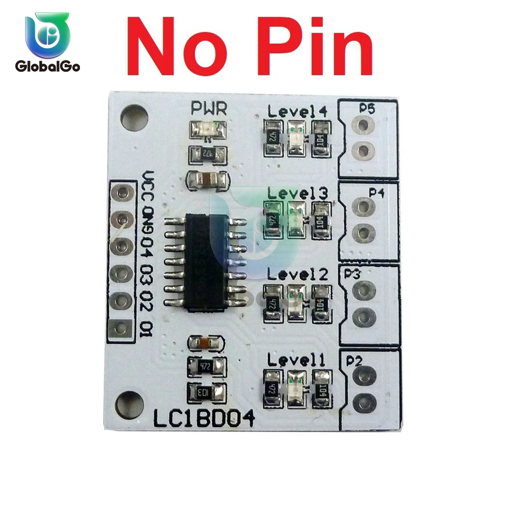 Плата цифрового индикатора уровня жидкости для Arduino UNO NANO 5 в постоянного тока 4 шт.