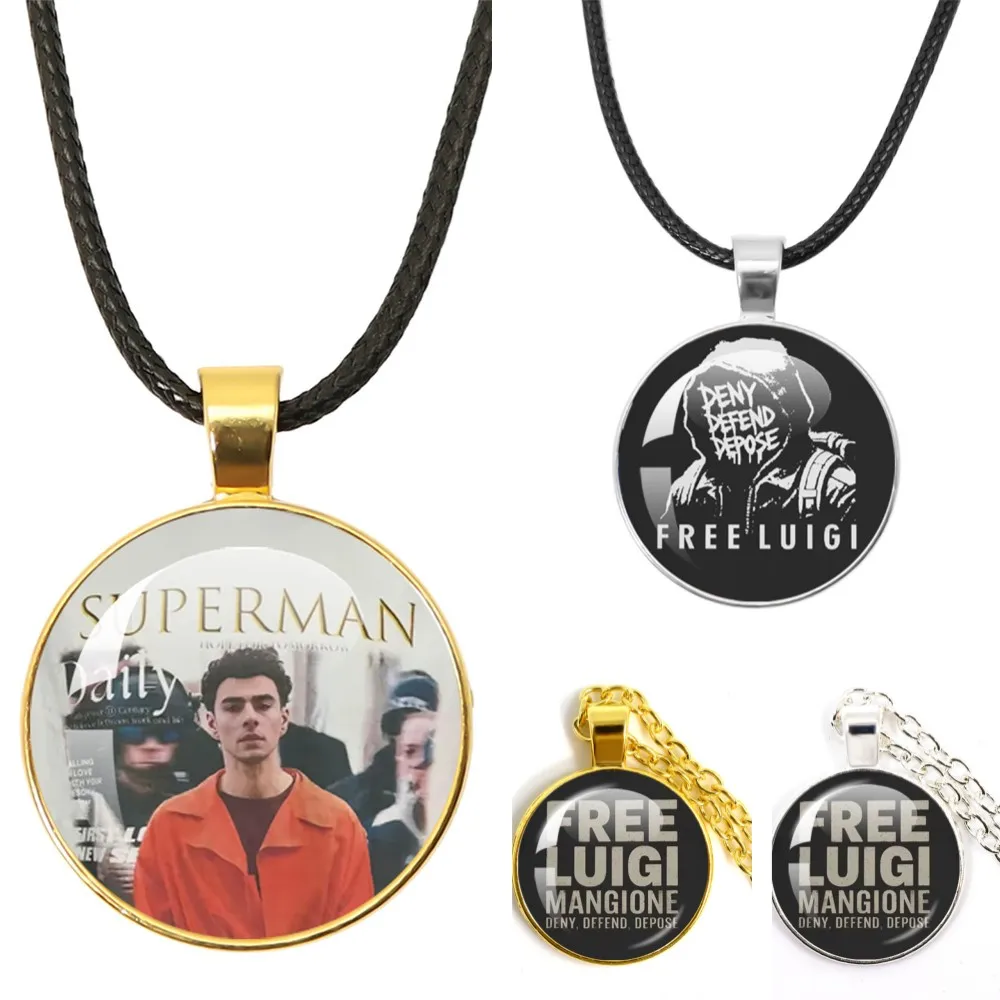 Ожерелье Saint St. Luigis для мужчин и женщин United Healthcare DENY DEPOSE 25 мм стеклянное ожерелье с