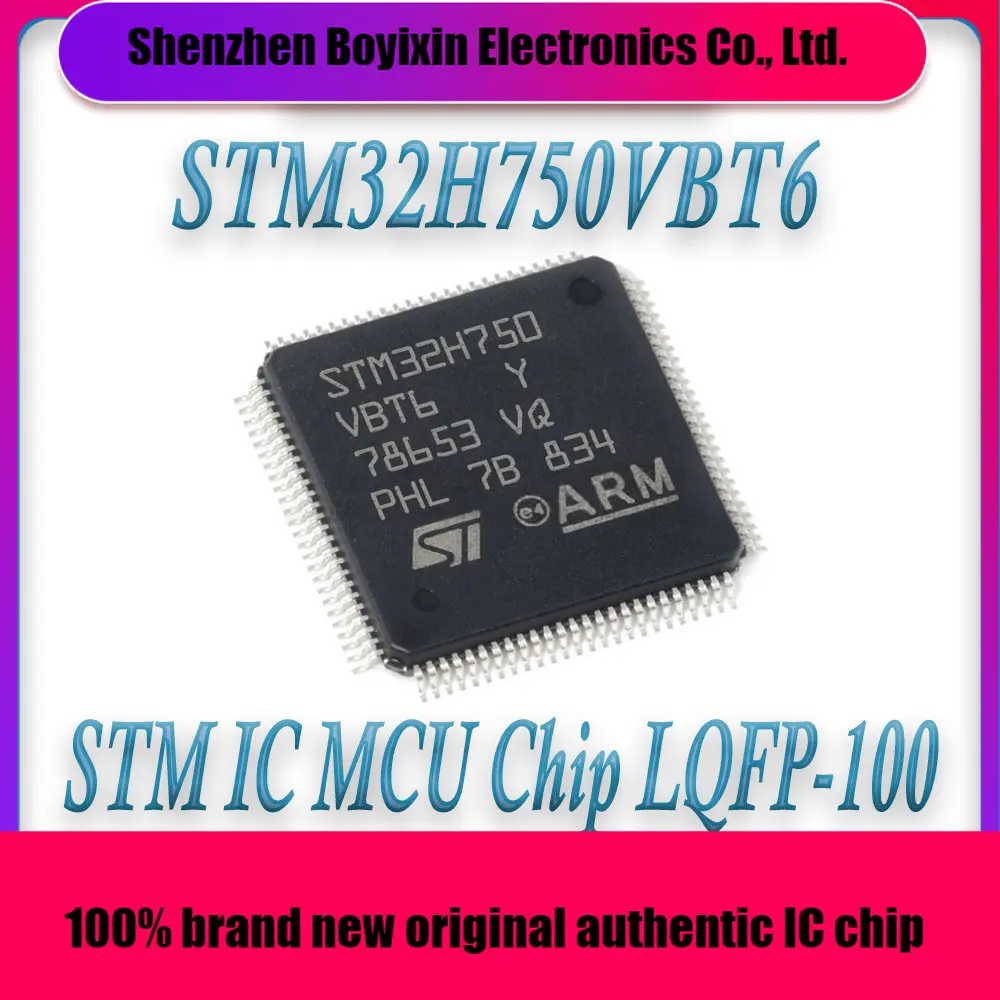 

STM32H750VBT6 STM32H750VB STM32H750V STM32H750 STM32H STM32 STM IC MCU Chip LQFP-100