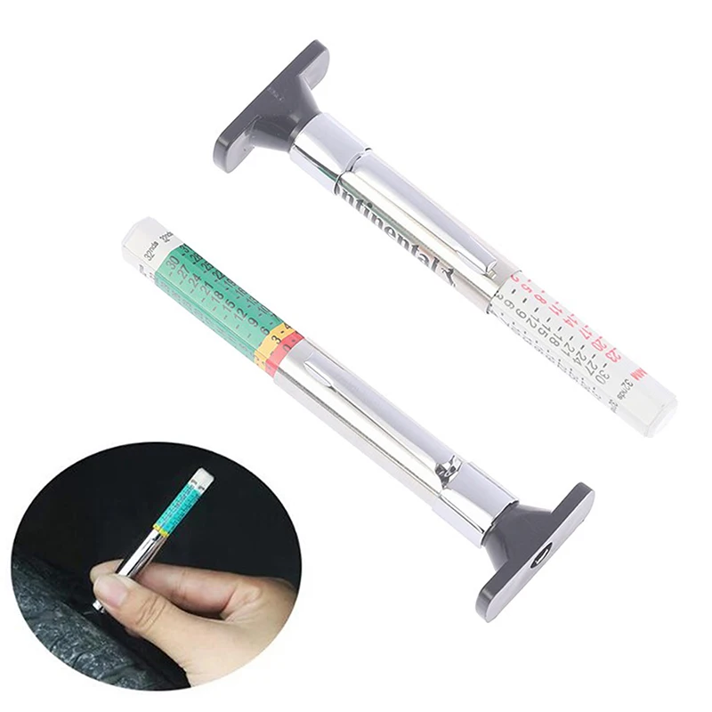 

25mm Car Tyre Measuring Pen Universal Tire Tread Pattern Depth Measuring Tool
