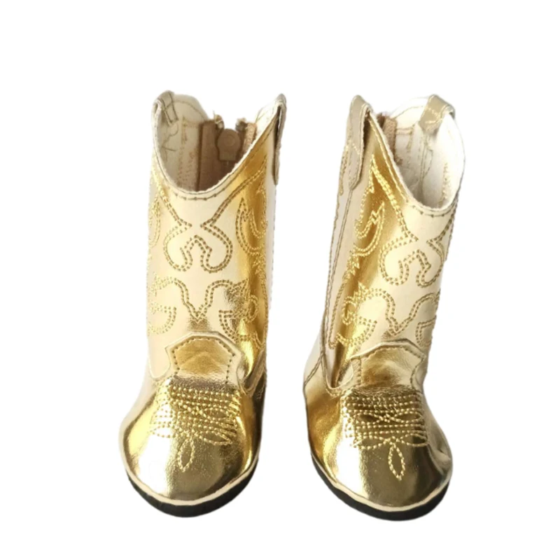 18 Inch Doll Shoes for 43cm New Born Baby Doll Boots Winter 