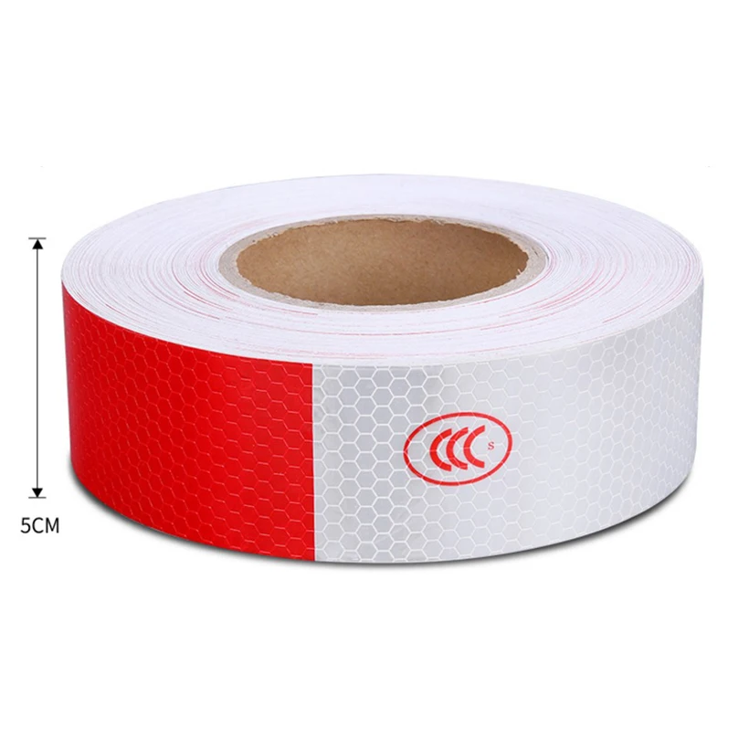 

Reflective Tape Car Styling Sticker Auto Motorcycle Safety Warning Mark Self Adhesive Tape Car Styling Accessories