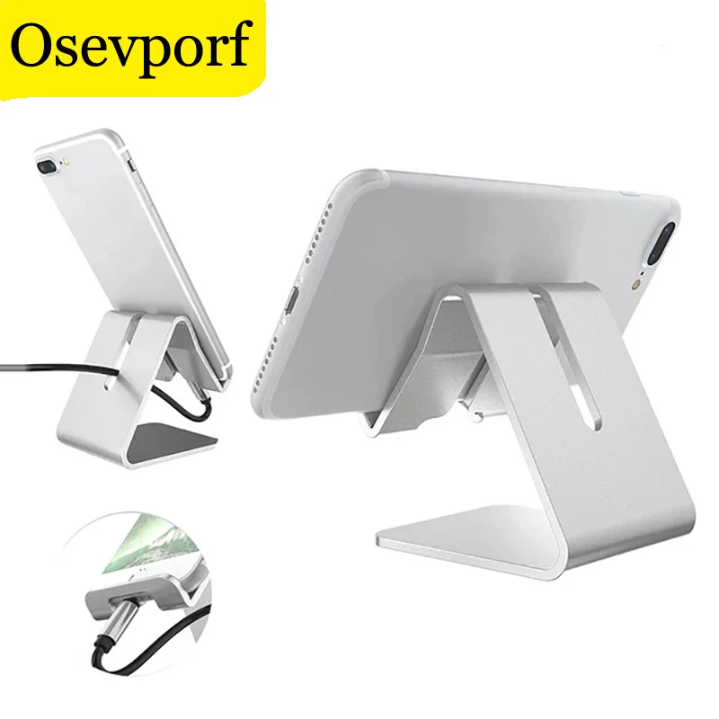 

Universal Desk Mobile Phone Holder Metal Cellphone Holder for Hawei P40 Samsung S20 Lazy Desktop for iPhone 12 11 Tablets Stands