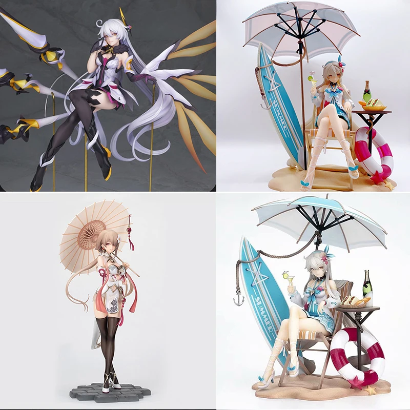 

Экшн-фигурка Honkai Impact 3 3rdf Kiana Kaslana Herrscher of the Void Kiana, Пляжная красивая девушка, модель, игрушки, подарок для друга