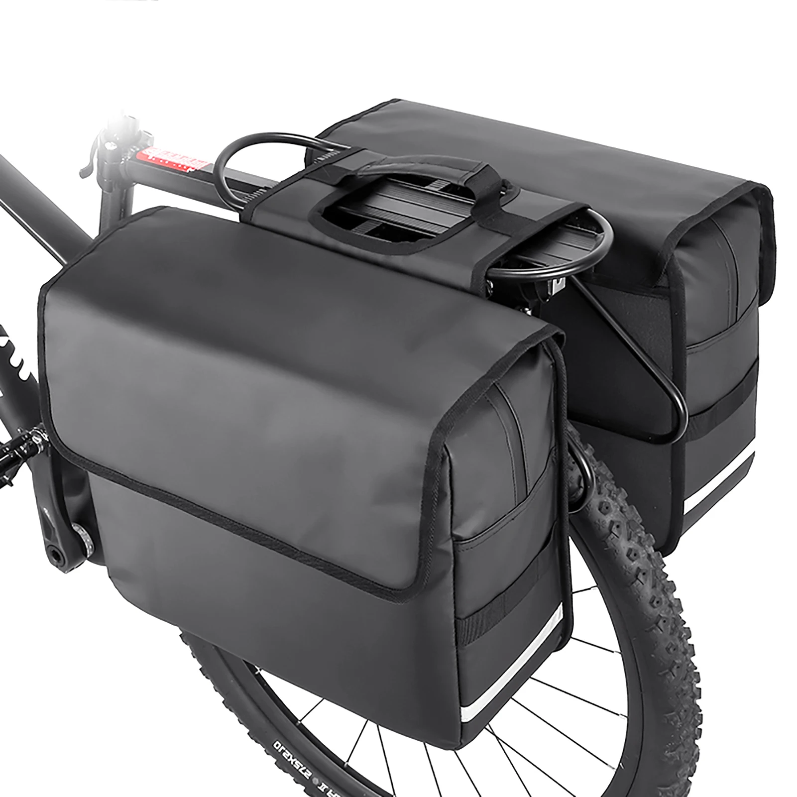 

Waterproof Bike Panniers Bicycle Bag 36L Bike Bag Pannier For Bicycle Rear Cargo Rack Water-Resistant Bicycle Saddle Storage Bag