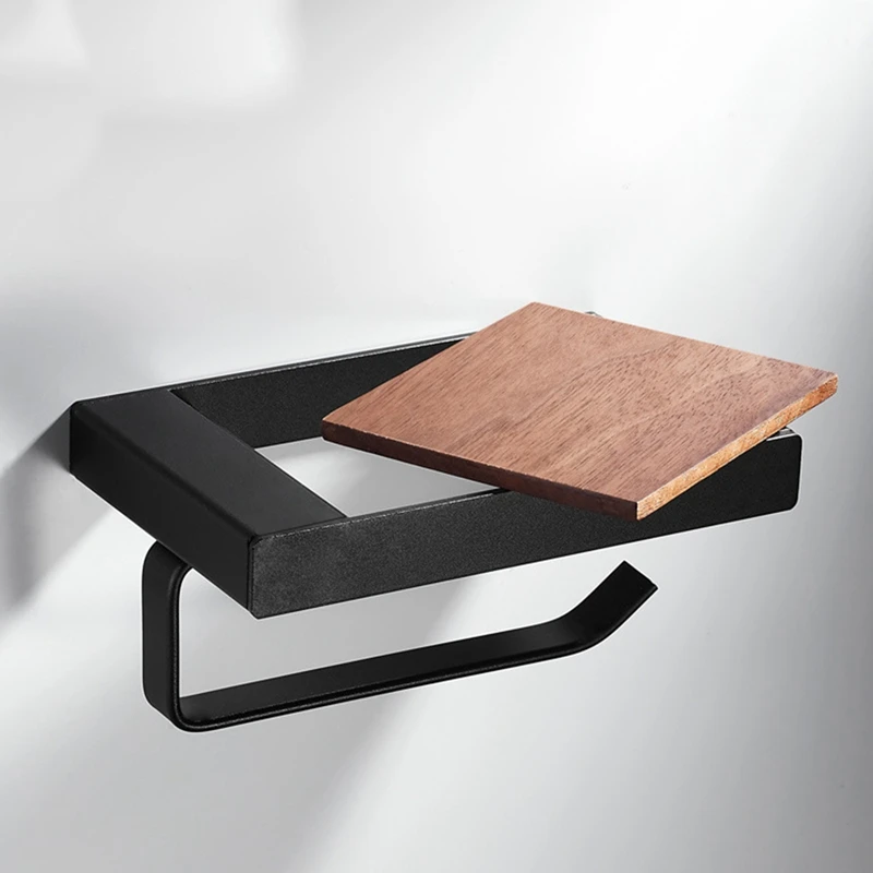 

Toilet Paper Towel Holder Toilet Roll Holder Wall Mount Mobile Phone Toilet Paper Holder Bathroom Accessories