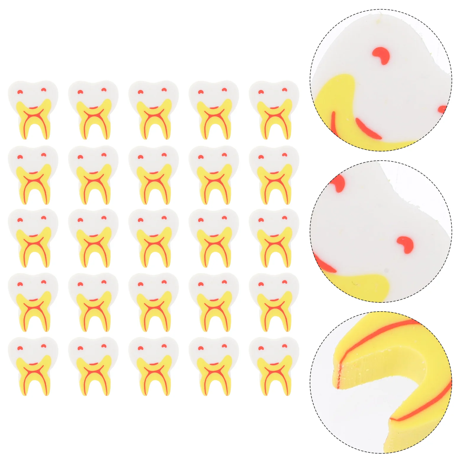 

50pcs Erasers Unique Nice Good Eraser Kids Gift Creative Eraser for Decor