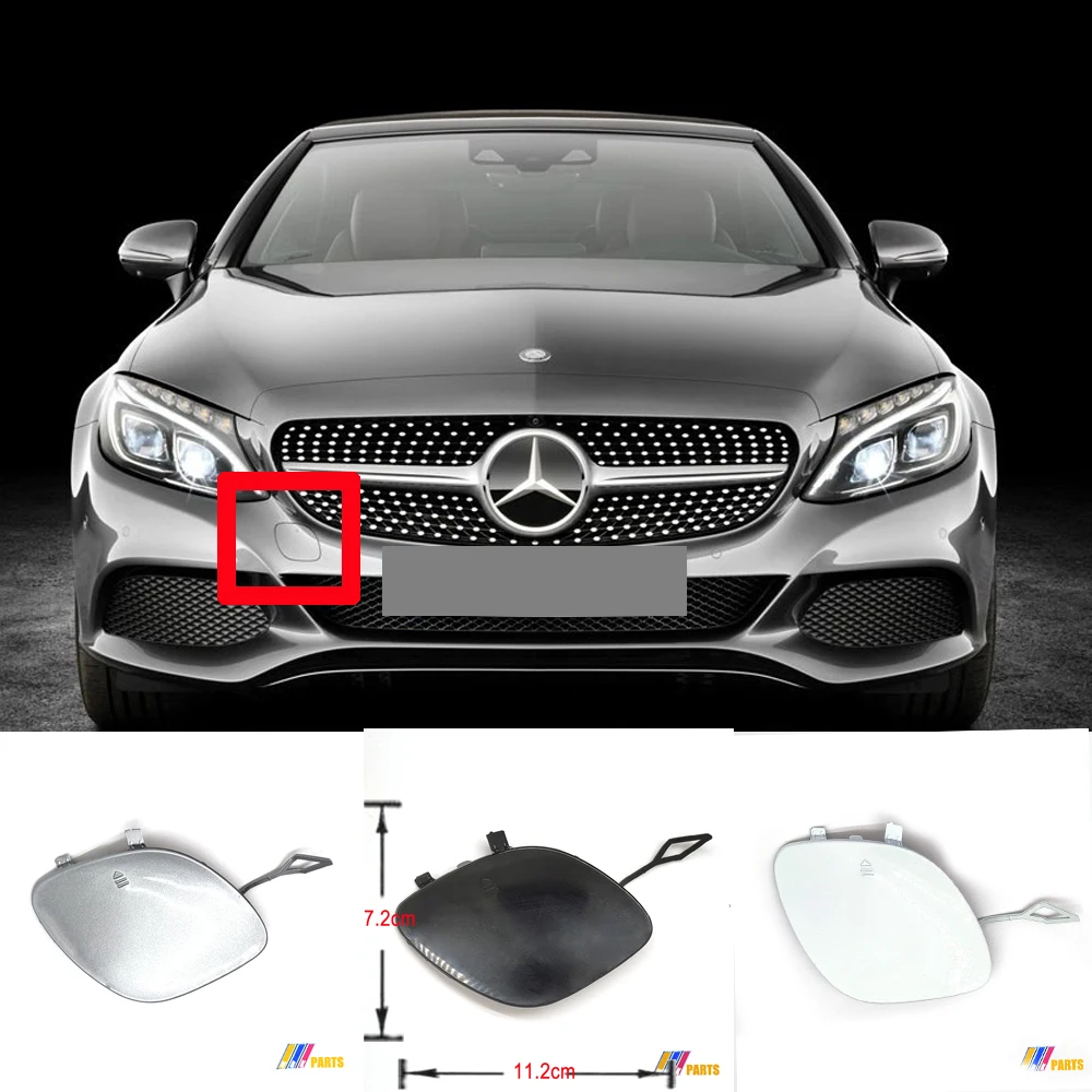 A2058850324 подходит для 15-18 Mercedes-Benz C-Class Sedan(W205)Wagon(S205) Передняя буксировочная крышка A2058850024 A2058850324 подходит для 15-18 Mercedes-Benz C-Class Sedan(W205)Wagon(S205) Передняя буксировочная крышка A2058850024