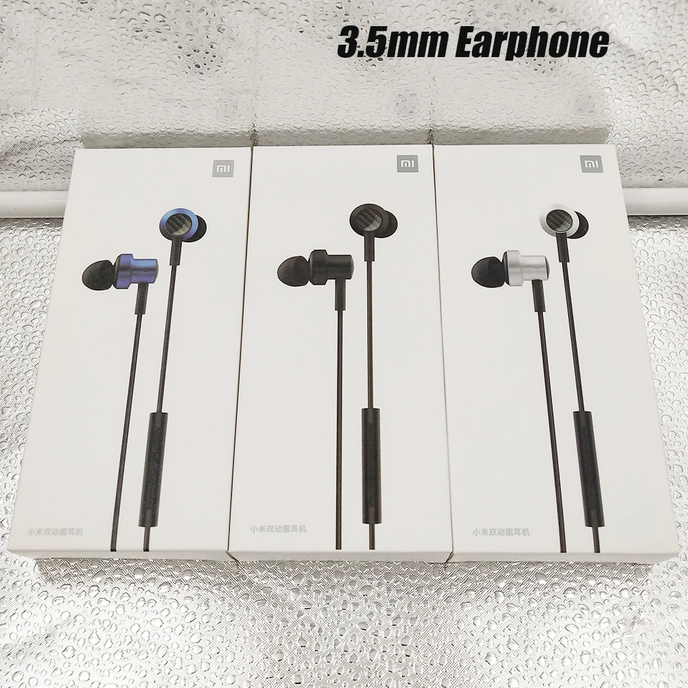 Для Xiaomi CC9 Note 10 Pro Poco X3 NFC двойные динамические наушники-вкладыши 3 5 мм гарнитура с