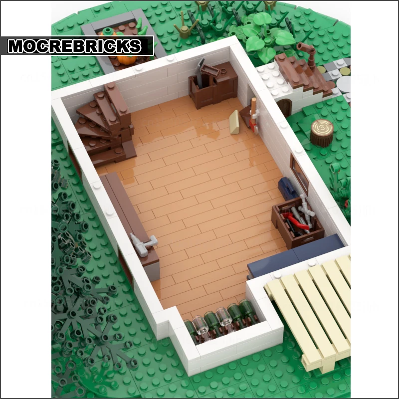MOCREBRICKS Модульный набор для сборки "Замок"