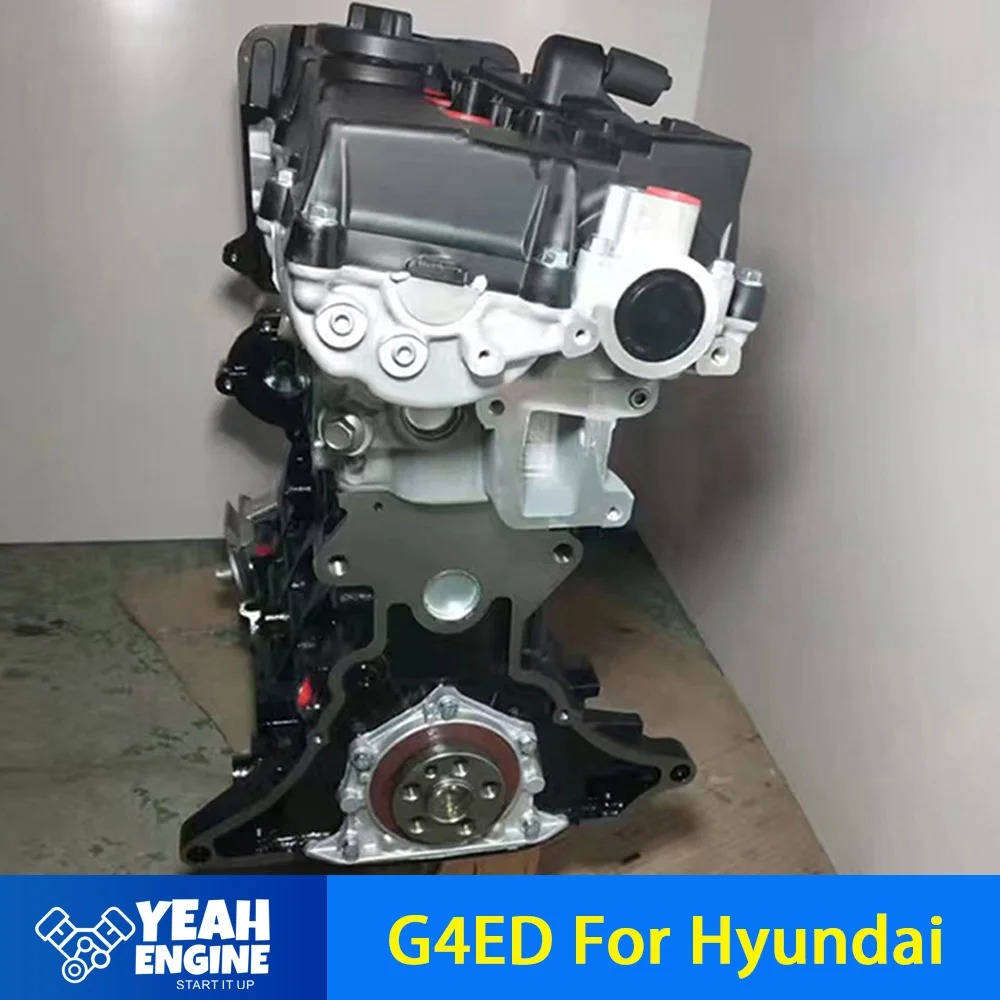Фото Автомобильный двигатель G4ED 1.6L для Hyundai Kia Rio, автозапчасти, бензиновый двигатель, комплектующие двигателя №3