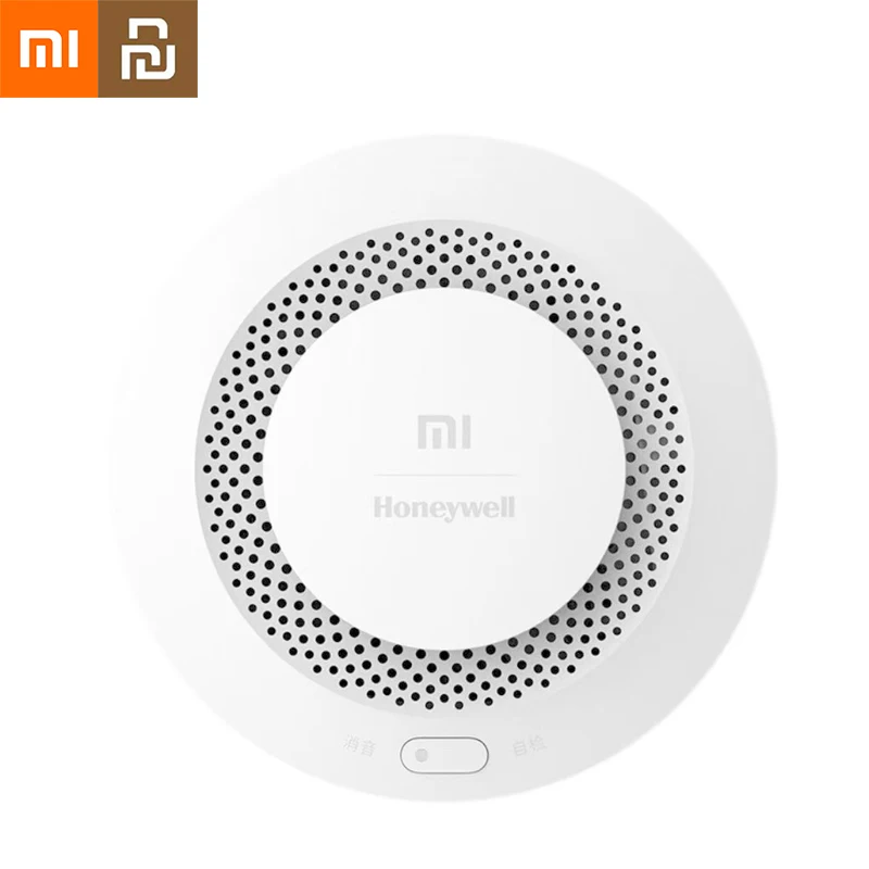 

Xiaomi Tobacco Guard Smoke Gas Detector Honeywell Sensor Fire Alarm Audible&Visual Alarm Remote Control Youpin Mi Home App