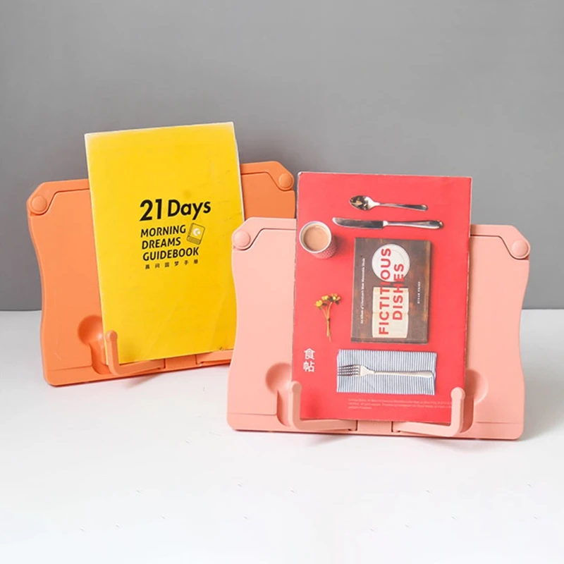 

F3MA Подставка для книг для чтения, Складная полка-органайзер, держатель для музыкального рецепта, планшета