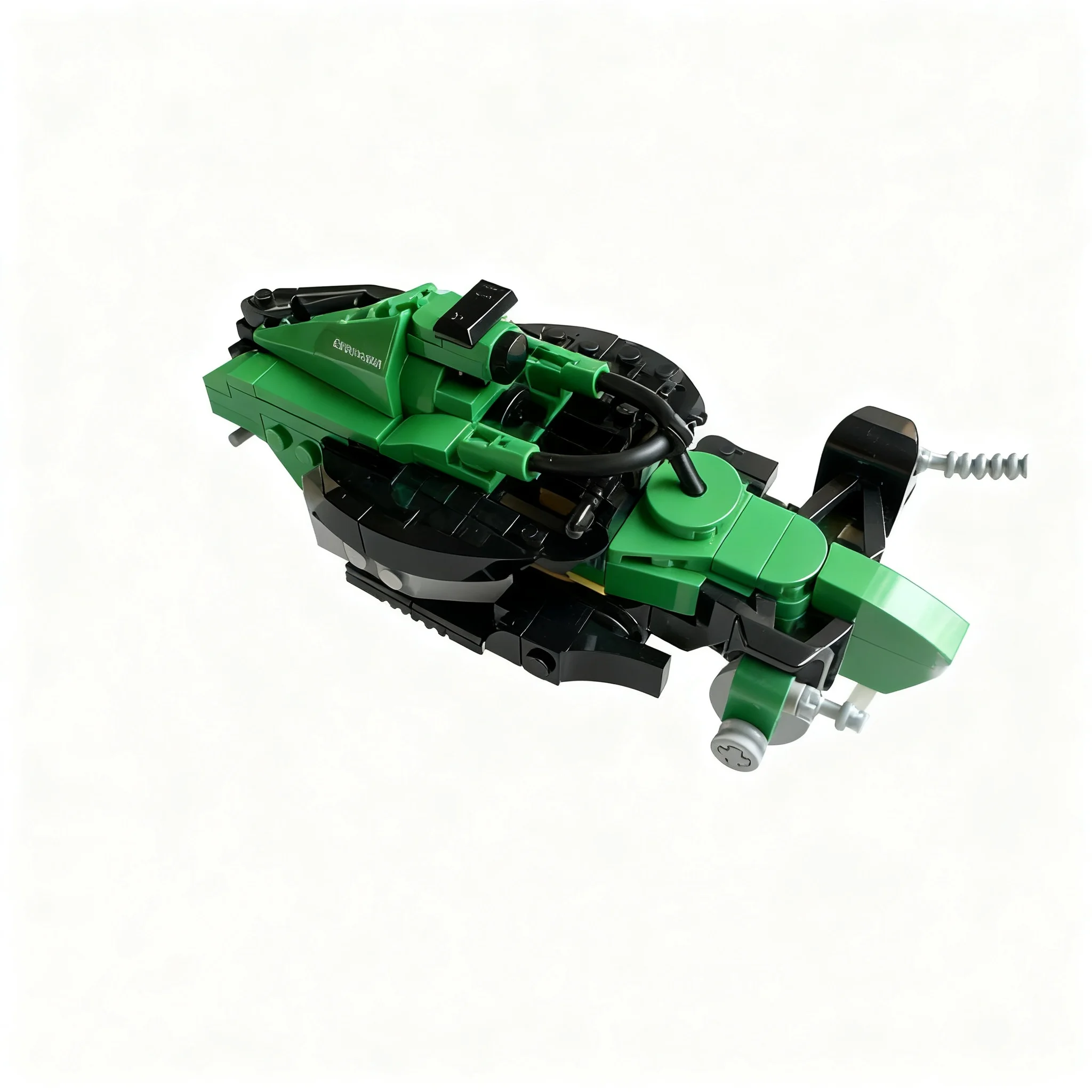 Фото Набор строительных блоков MOC Formula Podracer Team Green (1080 деталей) — развивающая игрушка для детей, идеальный подарок на День рождения или Рождество №4