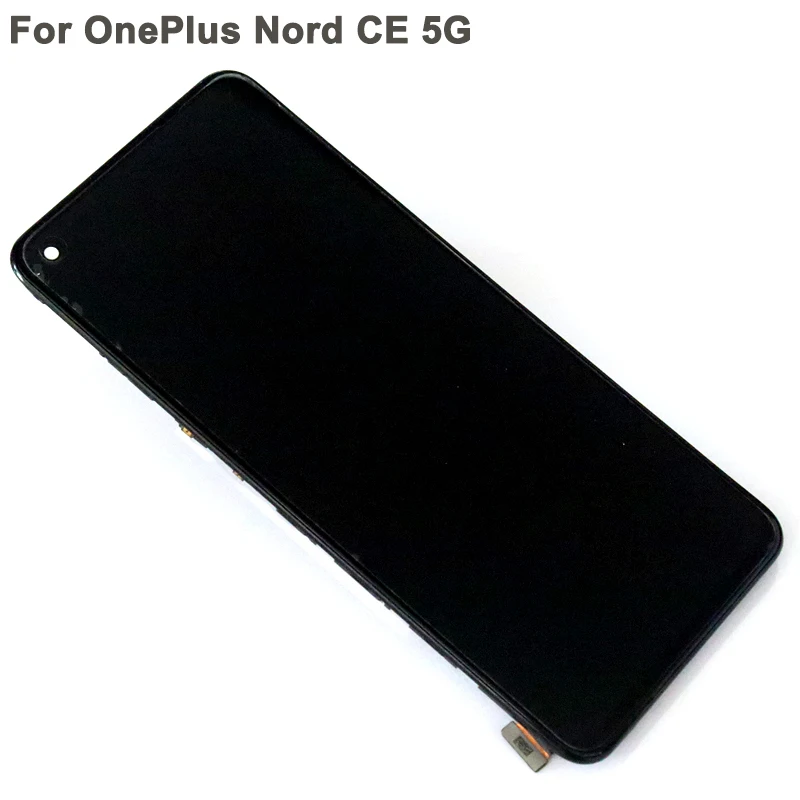 Оригинальный ЖК-дисплей AMOLED для OnePlus Nord 2 5G DN2101 DN2103 дисплей с сенсорным экраном