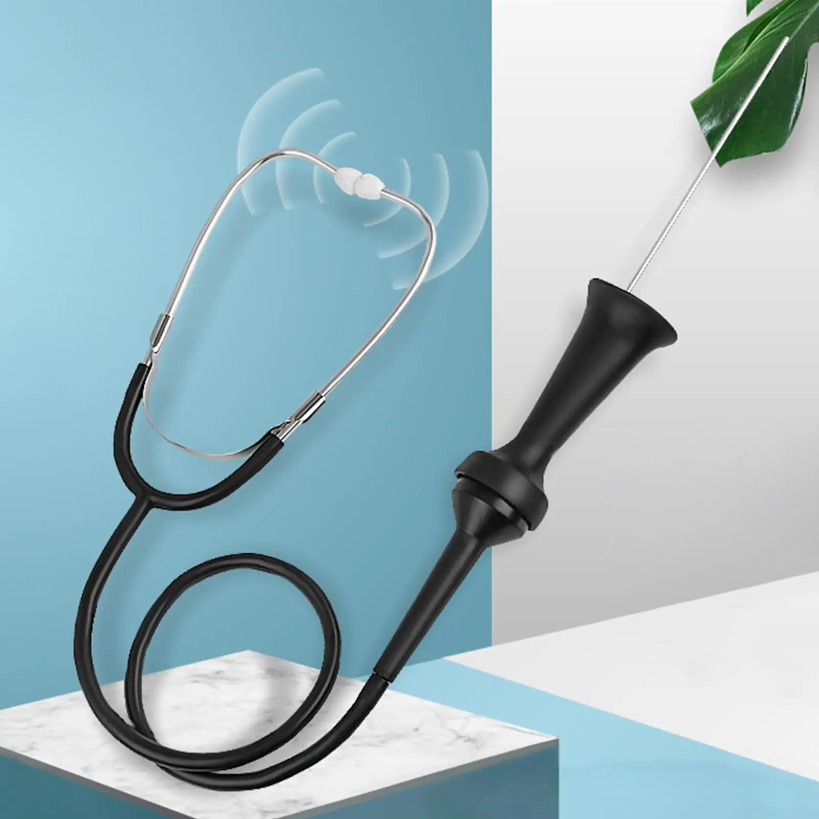 

Automobile Car Stethoscope Issue Detection High Performance Accessories Cylinder Stethoscope Premium Durable Diagnostic Tool