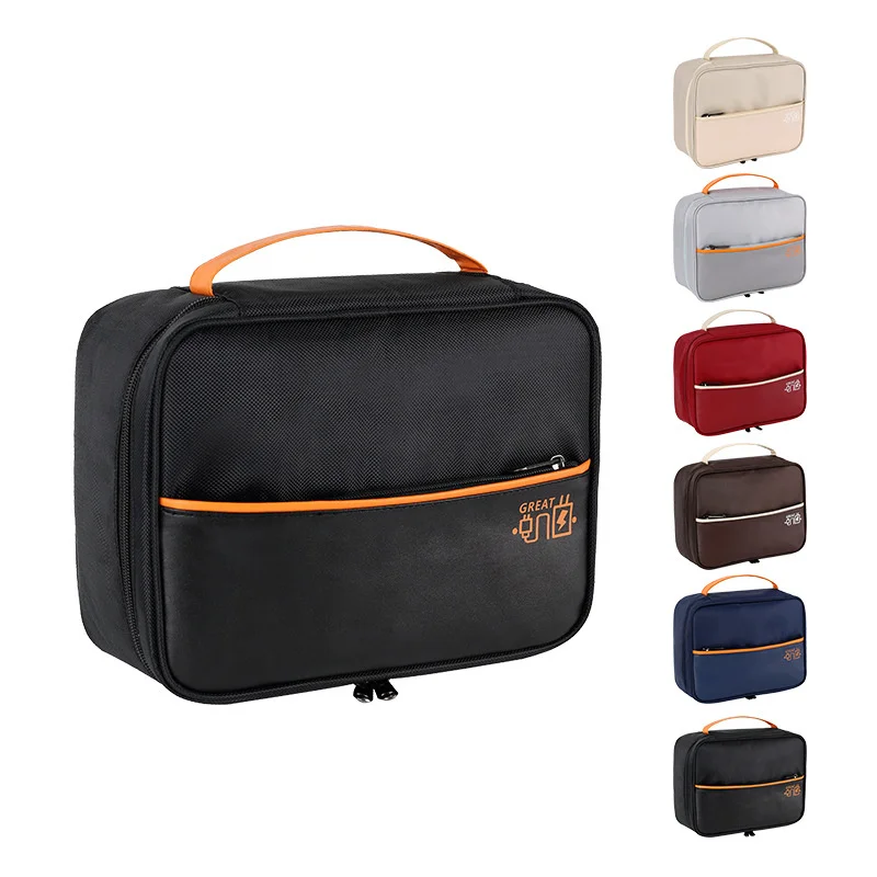 

New Travel Bag Data Cable Storage Bag Portable Cosmetic Bag Pouch Bags for Women Travel Organizer