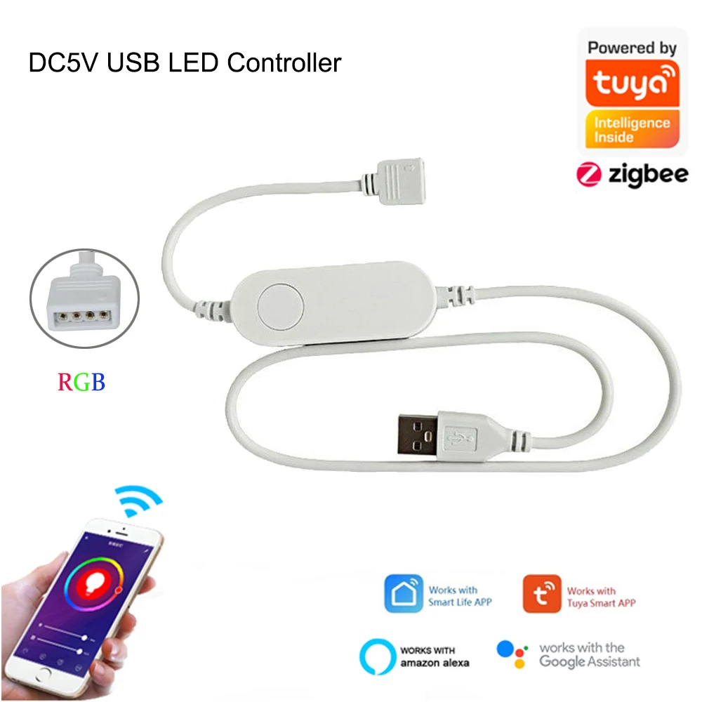 

Tuya Zigbee RGB Контроллер LED