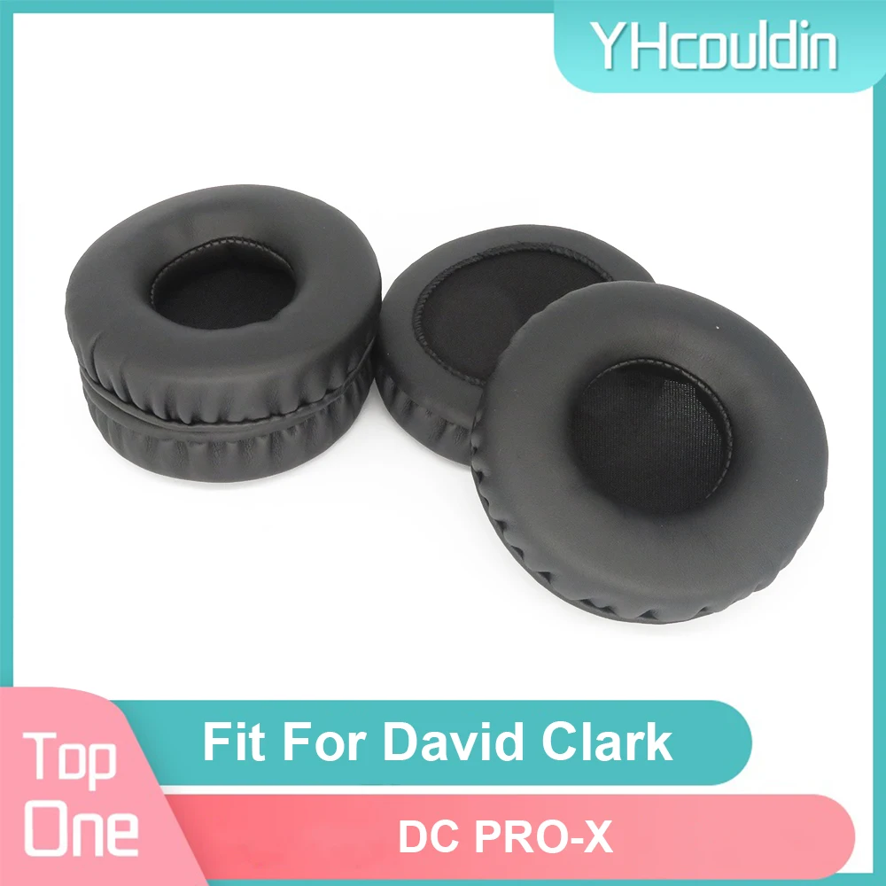 Earpads For David Clark DC PRO-X Headphone Earcushions PU Soft Pads Foam Ear Pads Black