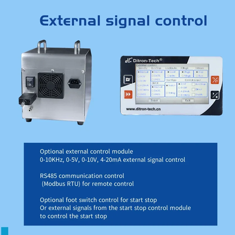 Высокоточная цифровая машина для наполнения жидкостью Ditron с сенсорным экраном